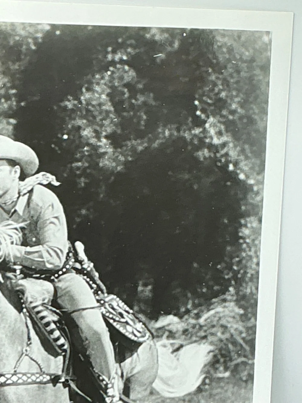 Roy Rogers & Trigger Glossy Photo Galloping Horse 8x10 Western Movie - Picture 3 of 6